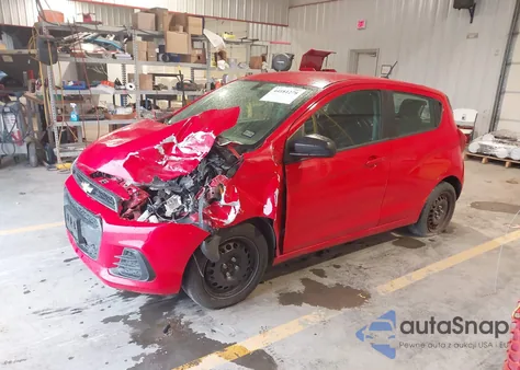2017 Chevrolet Spark Ls Cvt из США, поврежденный, VIN KL8CB6SA2HC776973